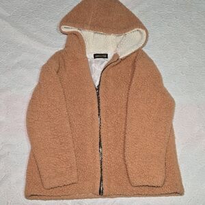 Lanshifei Tan Sherpa Jacket